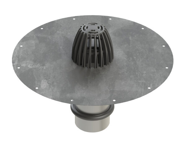 Acid-Resistant Steel Renovation Drain, Model C Ø 90