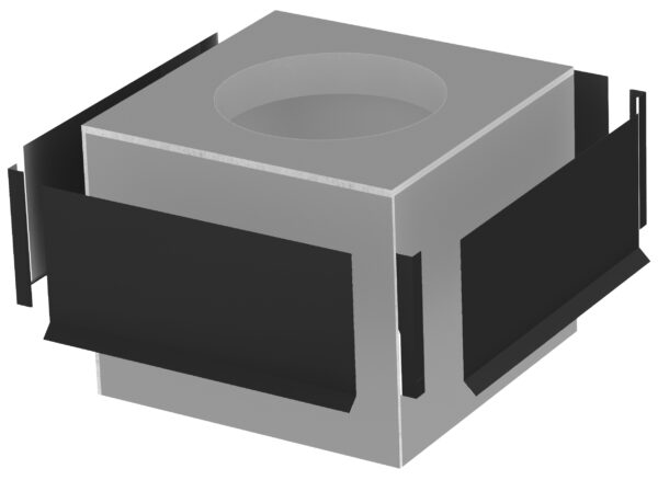 315/400S FLOW FLASHING SET FOR PASS-THROUGH
