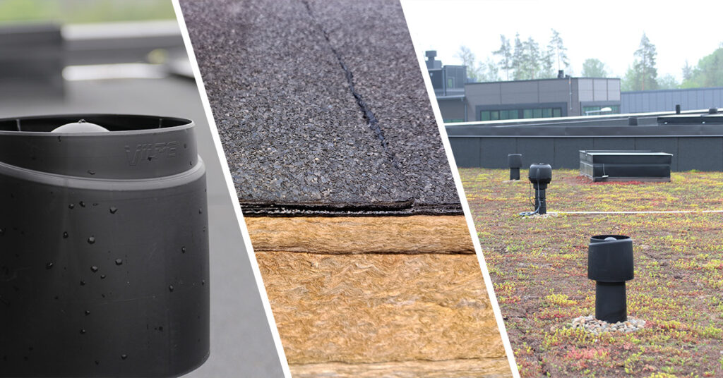 roof ventilation, insulation, VILPE Alipai