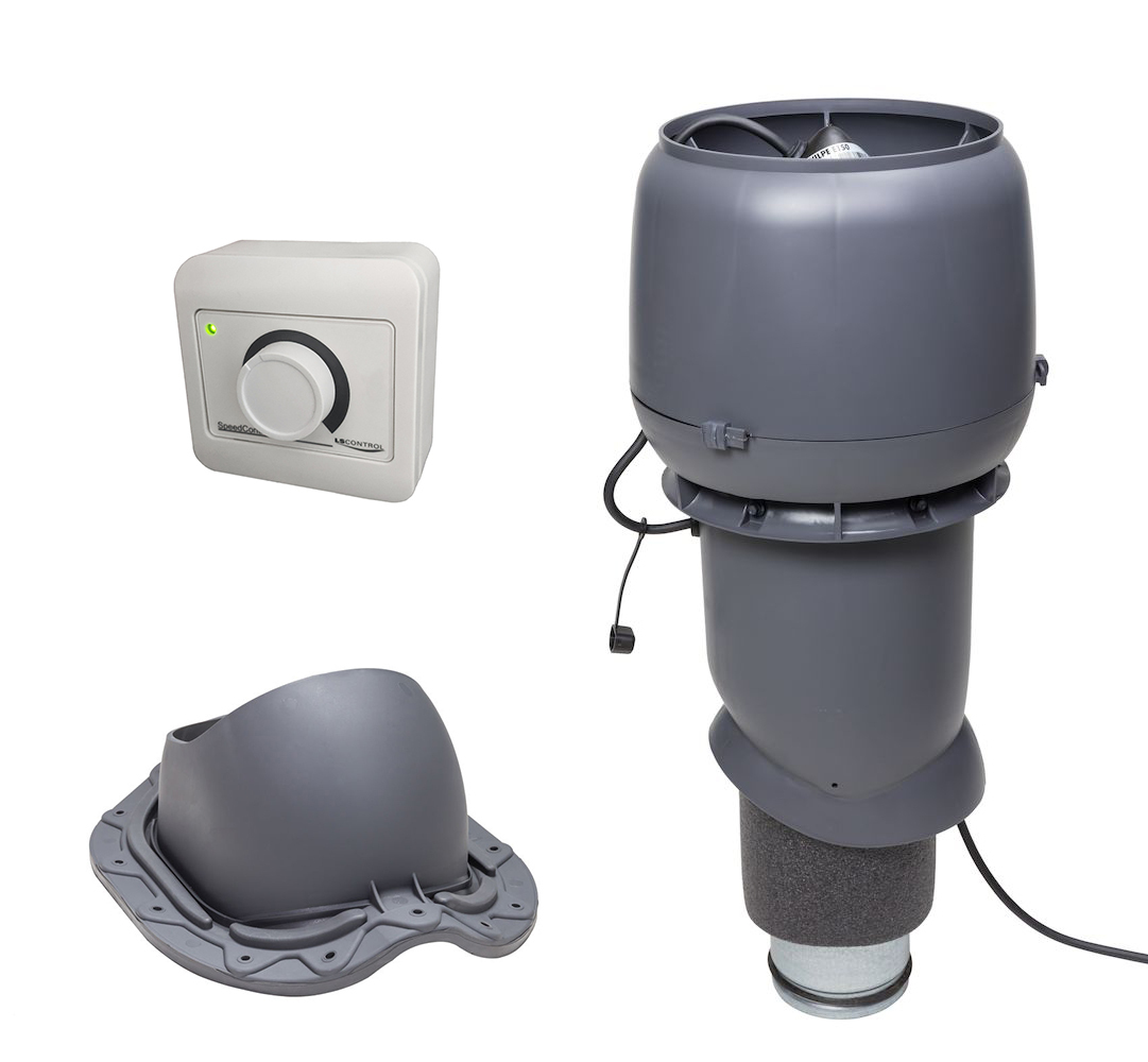 Е190Р/125/500 ВЕНТИЛЯТОР КРЫШНЫЙ, КОМПЛЕКТ