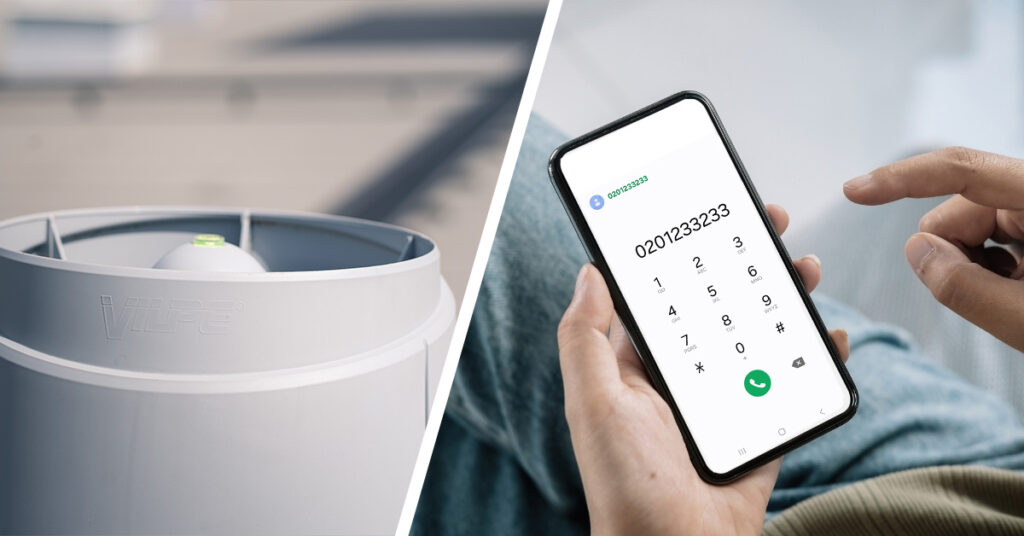 VILPE Cowl, phone screen