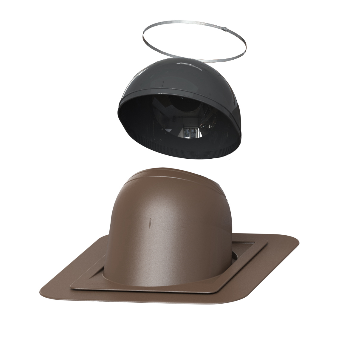 PIIPPU LÄPIVIENTI NO. 1 PYÖREÄ HUOPA