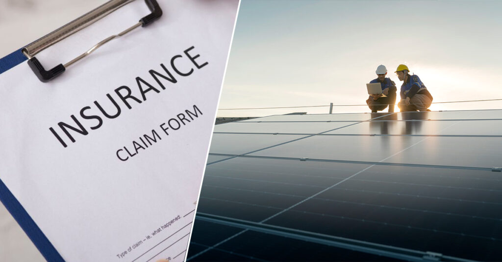 roof insurance, people on a roof