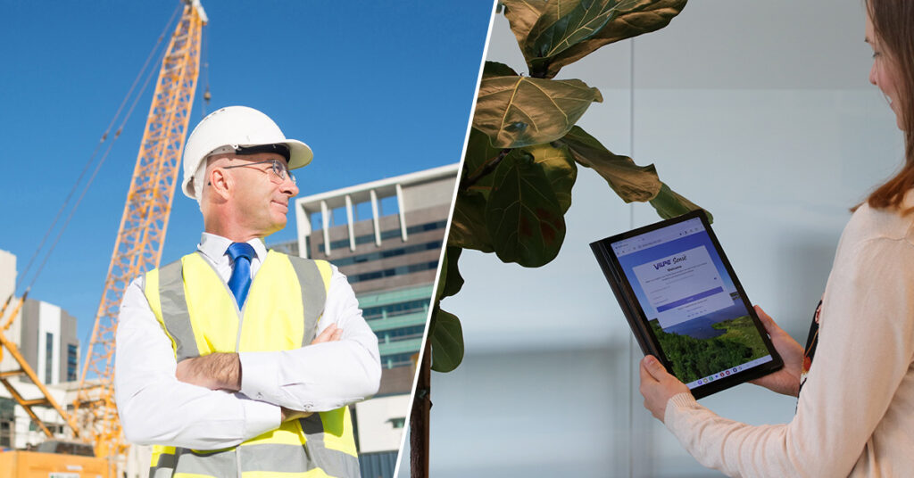 facility manager, VILPE Sense screen