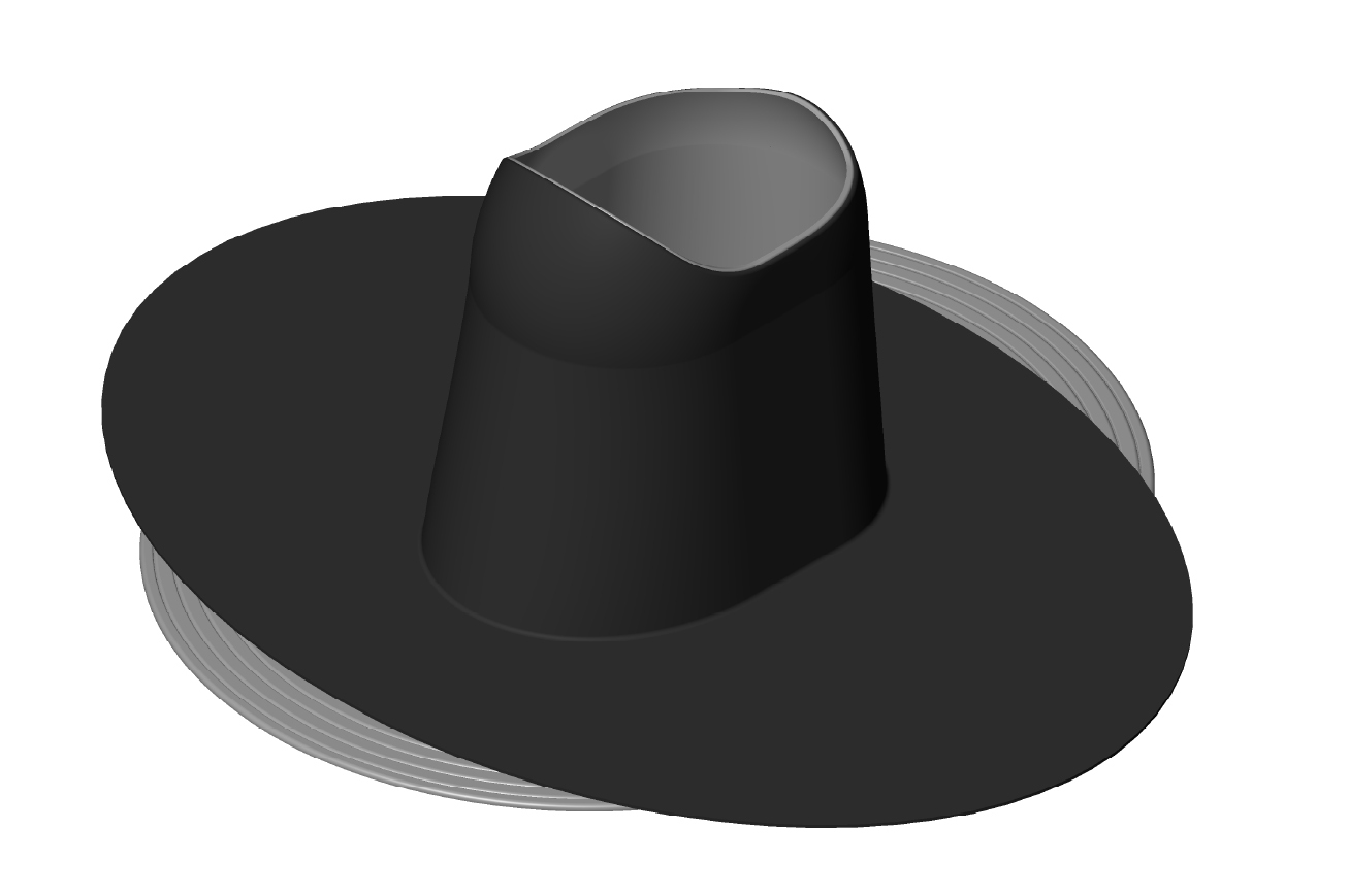 Collar EPDM för Papp Hög-genomföring